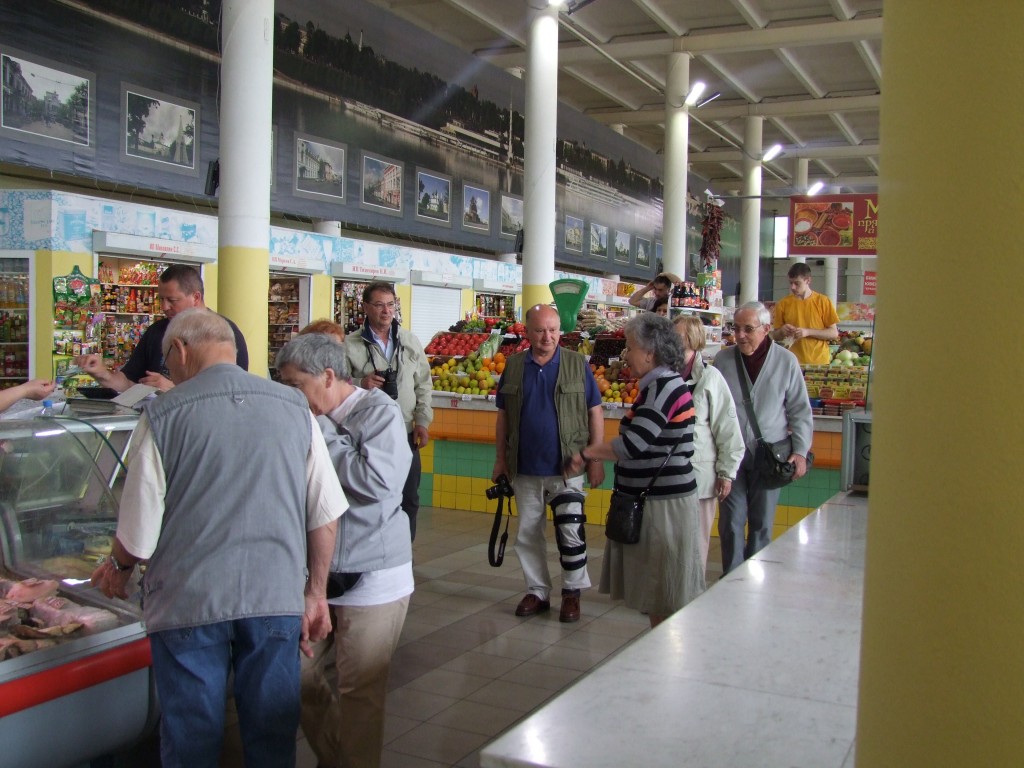 Au marché à Yaroslavl