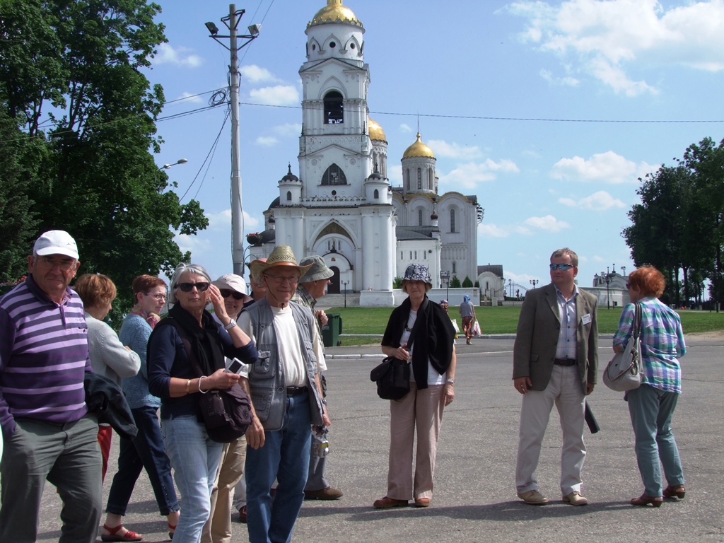 La cathédrale de la Dormition-de-la-Vierge, à Vladimir.