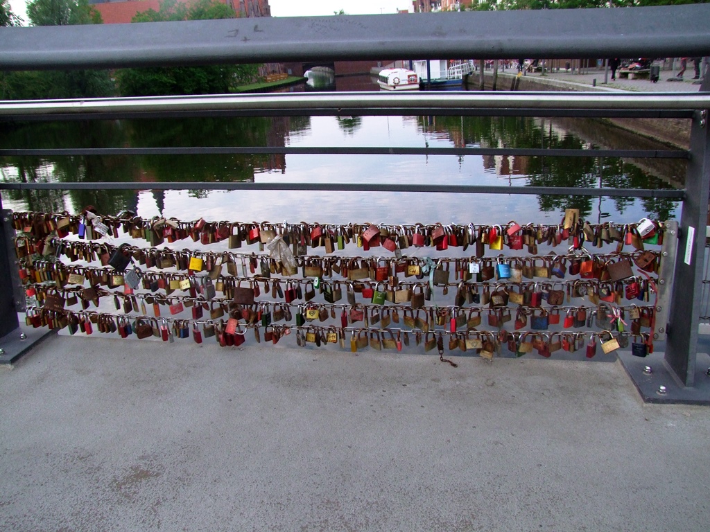 Les cadenas des amoureux à Lübeck