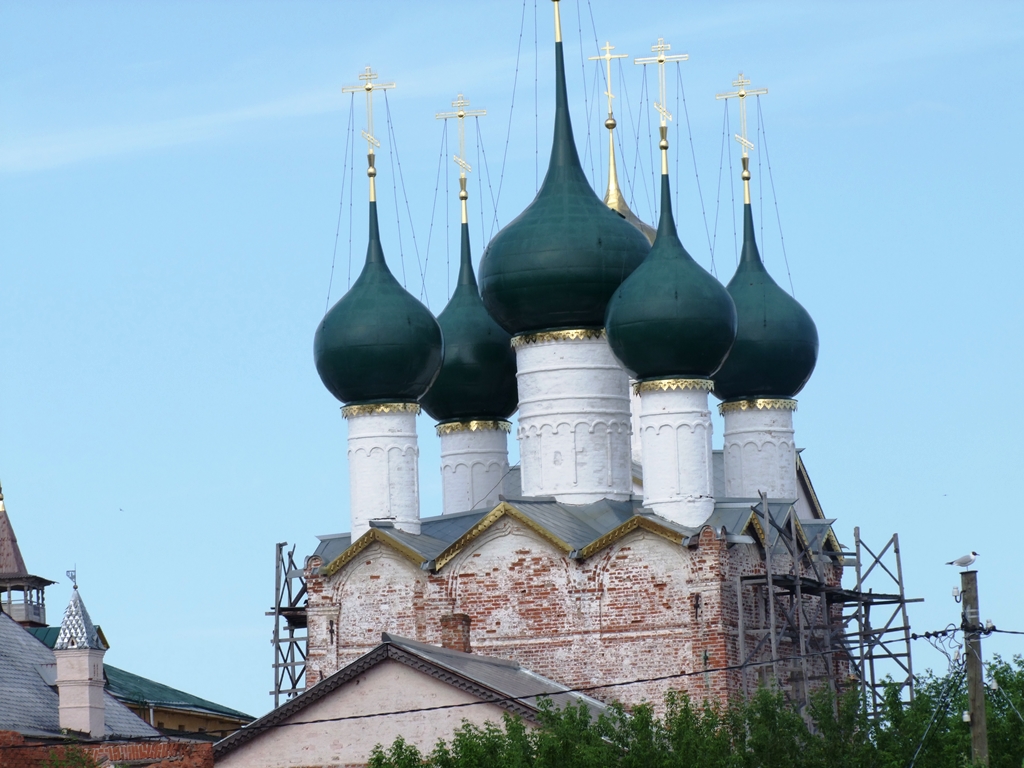 Les domes de la Cathédrale de la Dormition