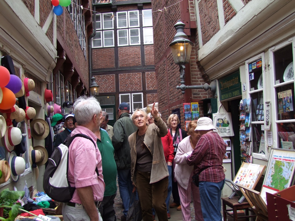 Notre guide à Hambourg Sabine nous raconte l’histoire de ce vieux quartier
