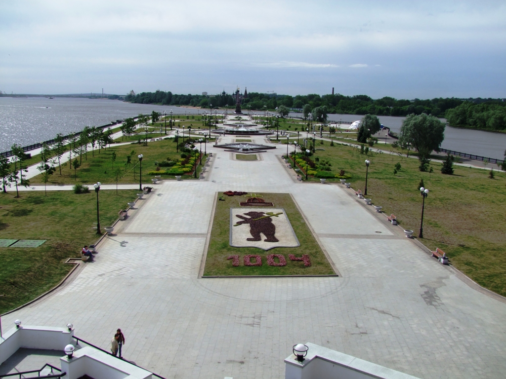 Strelka – c’est le lieu où Kotorosl se jette dans la Volga