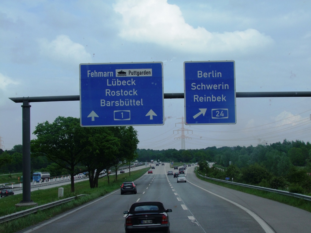 Sur la route de Lübeck.