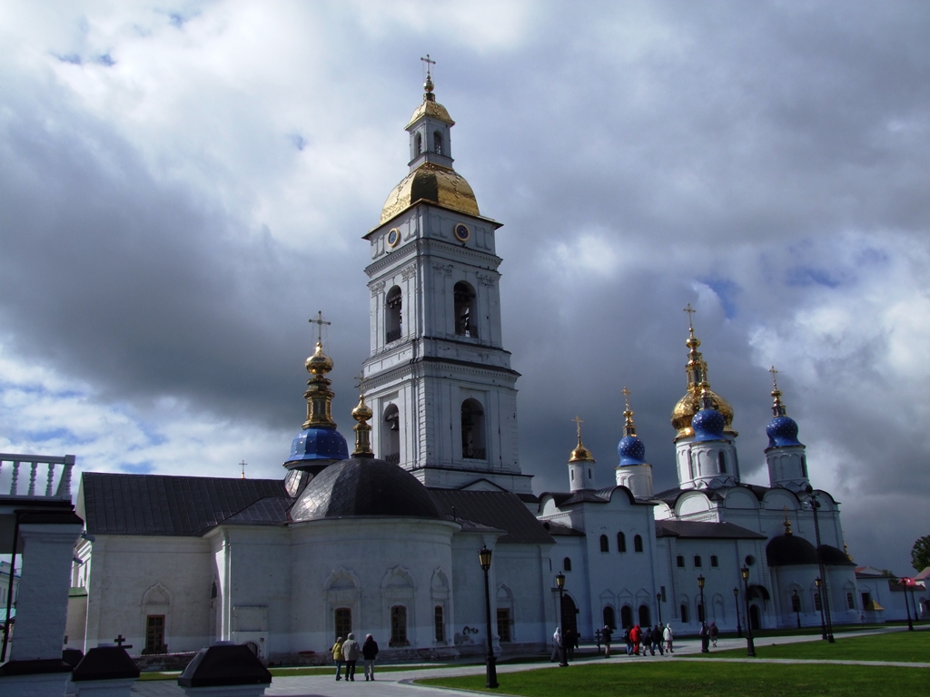 Beau et imposant Kremlin de Tobolsk.