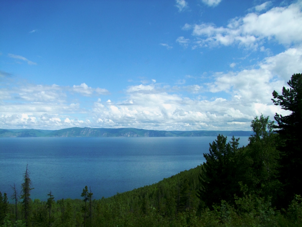 Enfin, le lac Baïkal que nous attendons impatiement.