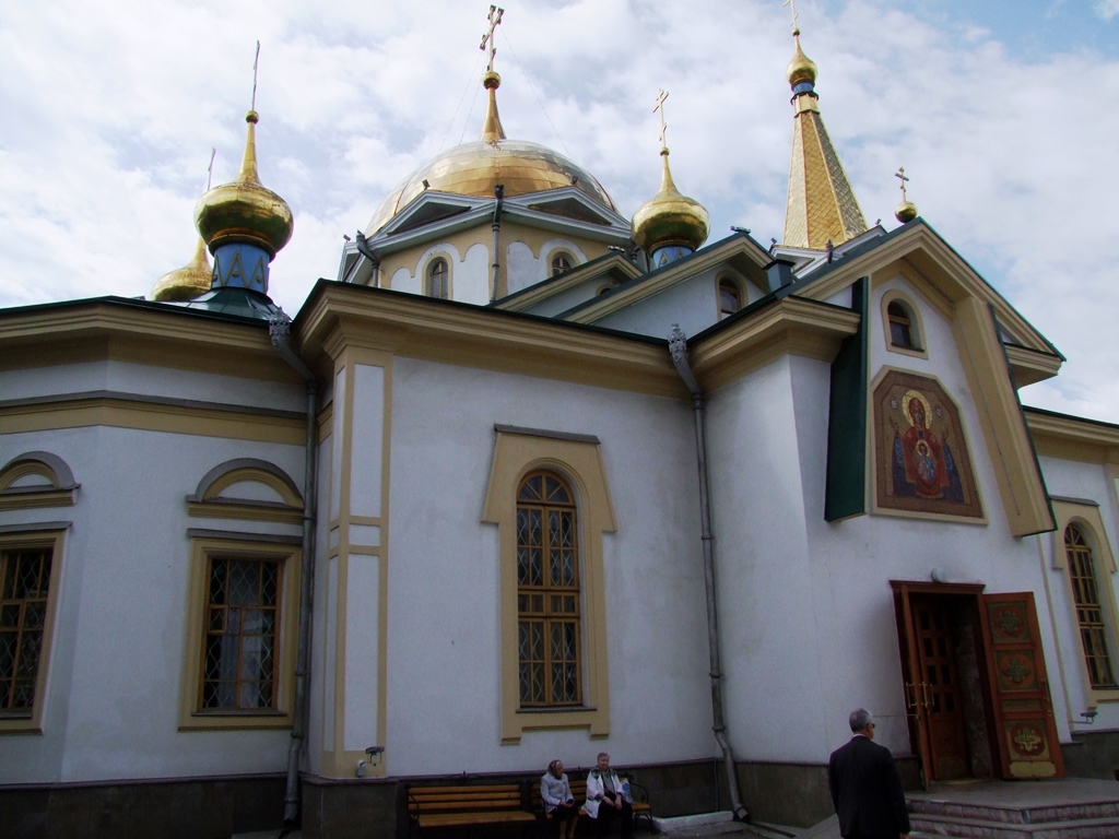 La cathédrale Saint-Alexandre Nevsky.