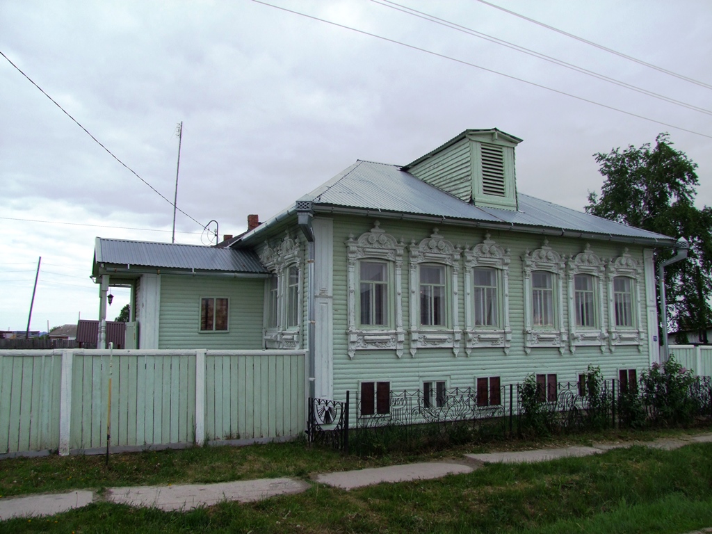 La maison-musée de Raspoutine à Pokrovskoïe.