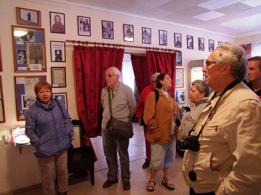 Le propriètaire et le fondateur du musée Raspoutine nous a fait visiter.