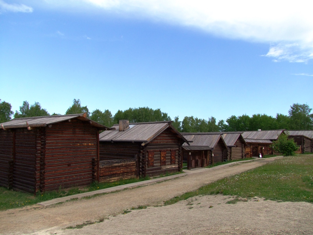 Les maison en bois de Talsy.