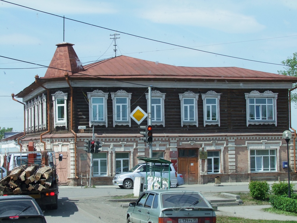 Maisons typiques à Kouïbychev.