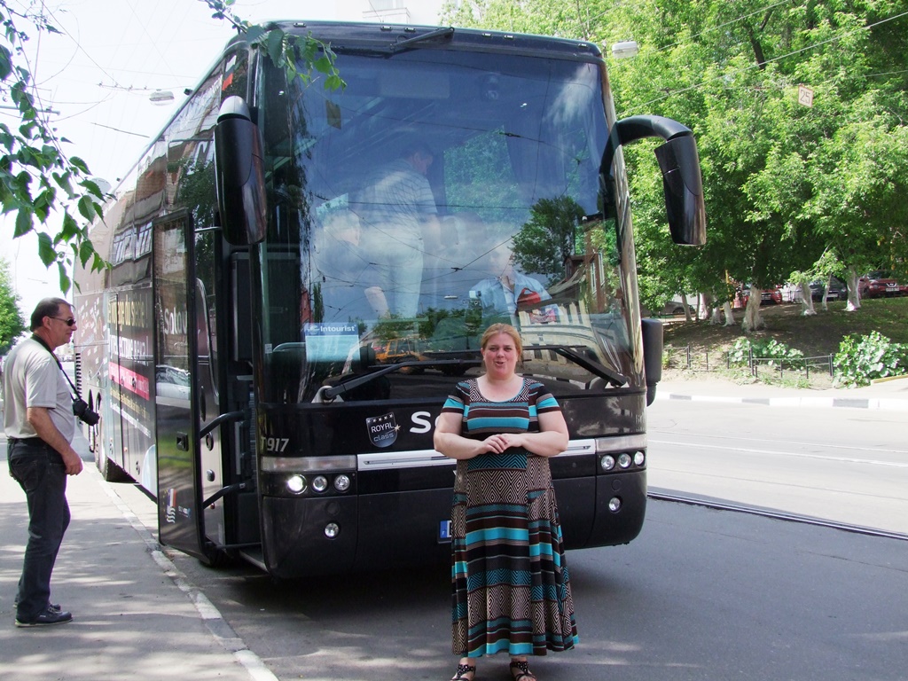 Natacha, notre guide à Nijniy Novgorod